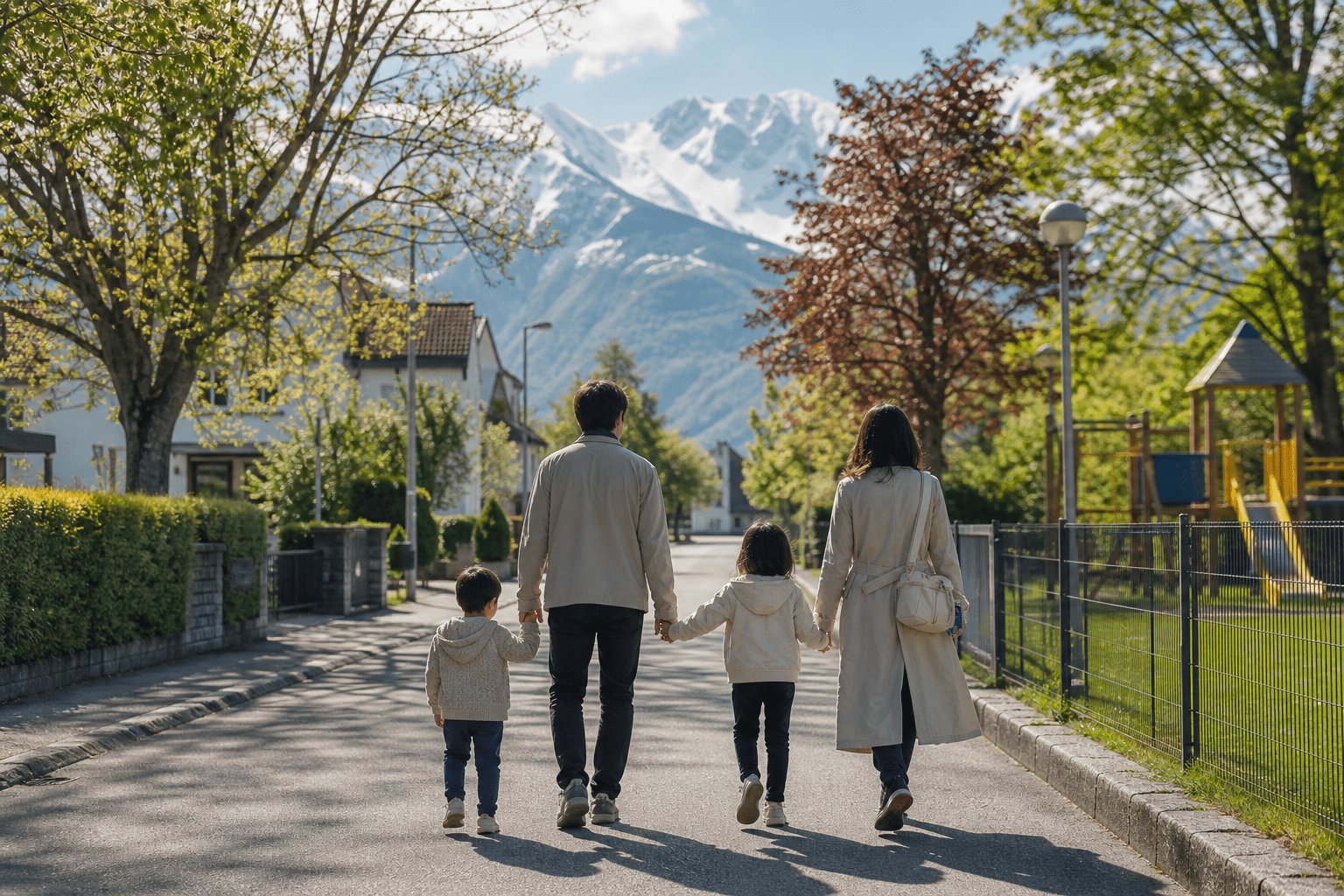 スイスへの家族移住を選ぶ理由:子育て環境・安全性・自然の魅力